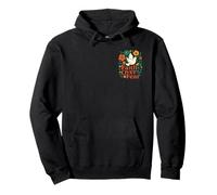 Faith Over Fear Floral Dove Christian Inspirational Women Pullover Hoodie