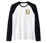 Faith Over Fear Floral Dove Christian Inspirational Women Raglan Baseball Tee