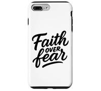 Faith Over Fear Hand-Drawn Christian Encouragement Art Case for iPhone 7 Plus/8 Plus