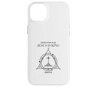 Faith Over Fear Jesus Is King God With Us (Religious) Case for iPhone 14 Plus
