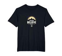 Faith Over Fear Men | Fear Not, Believe Only Inspirational T-Shirt, Men's Big and Tall, Black, 6X Tall