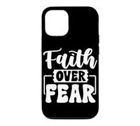 Faith Over Fear Motivational Saying Uplifting Message Case for iPhone 12/12 Pro