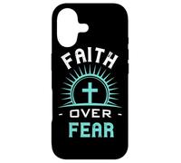 Faith Over Fear Ocean - Christian Devotional Scripture Verse Case for iPhone 17