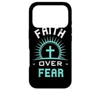 Faith Over Fear Ocean - Christian Devotional Scripture Verse Case for iPhone 17 Pro