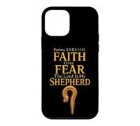 Faith Over Fear Psalm 23 The Lord Is My Shepherd Bible Verse Case for iPhone 12 mini
