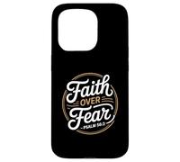 Faith Over Fear Psalm 56 3 Christian Bible Verse Case for iPhone 15 Pro