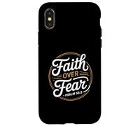 Faith Over Fear Psalm 56 3 Christian Bible Verse Case for iPhone X/XS