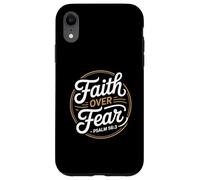Faith Over Fear Psalm 56 3 Christian Bible Verse Case for iPhone XR