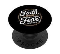 Faith Over Fear Psalm 56 3 Christian Bible Verse PopSockets Adhesive PopGrip
