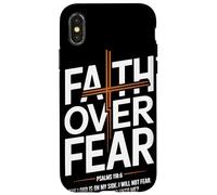 Faith Over Fear Psalms 118 6 The Lord Is On My Side Case for iPhone X/XS