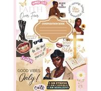 Faith Over Fear Scrapbook Themed Composition Notebook