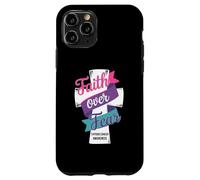 Faith Over Fear Thyroid Cancer Awareness Case for iPhone 11 Pro