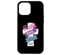 Faith Over Fear Thyroid Cancer Awareness Case for iPhone 12 Pro Max