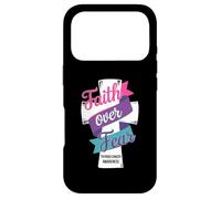 Faith Over Fear Thyroid Cancer Awareness Case for iPhone 17 Pro