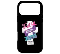 Faith Over Fear Thyroid Cancer Awareness Case for iPhone 17 Pro Max