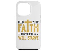 Faith Over Fear Walk In Faith Not In Fear GOD Bless Us Case for iPhone 13 Pro
