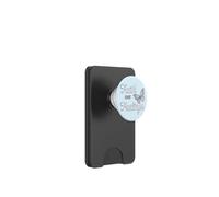 Faith Over Feelings, Graceful Apparel with Butterfly Cross PopSockets PopWallet for MagSafe