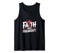 Faith Over Freakout Bible Prayer Jesus Tank Top
