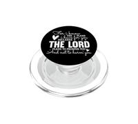 Faith Quote Plans to Prosper You Inspirational Bible Message PopSockets PopGrip for MagSafe