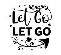 Faith Quotes Vinyl Art Sticker 67.2x72.3cm Do not Damage The Wall Surface Black