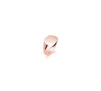 Faith Signet Rings 9ct Rose Gold Ladies Cushion Lightweight Signet Ring 11x10mm (Available to Order in Different Metals and Sizes)