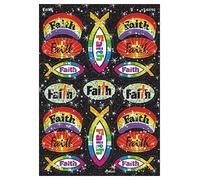 Faith Sparkle Reward Stickers - Large Religious Christian Symbols