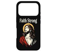 Faith Strong Jesus Christ Vintage Christian Bible Prayer Case for iPhone 17 Pro