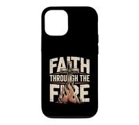 Faith Through The Fire Christian Faith Case for iPhone 12/12 Pro