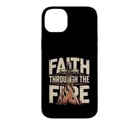 Faith Through The Fire Christian Faith Case for iPhone 14 Plus