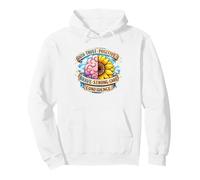 Faith Trust Positive Brain Sunflower Mental Care Pullover Hoodie