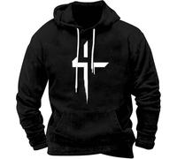 Faith - Unisex Hoodie - Christian Cross Jesus Men's Front Fashion Print Sportswear Plus Size Hoodie Top Soft