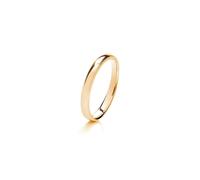 Faith Wedding Rings 9ct Soft Court Lightweight 2.20g 2.5mm Ring (All Sizes Available To Order and Also Available in White Gold and Rose Gold)