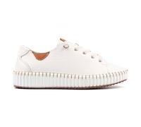 Faith White Leather Shoe