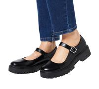 Faith Womens/Ladies Naevia Chunky Mary Janes / 3 UK Black DP6371