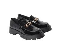 Faith Womens/Ladies Nash Snaffle Detail Chunky Flat Loafers DP6025