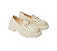 Faith Womens/Ladies Nola Snaffle Detail Chunky Heel Loafers DP6220