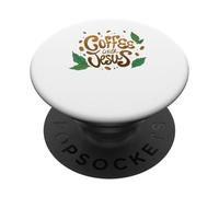 Faithful Coffee Devotion with My Savior PopSockets Adhesive PopGrip
