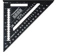 Faithful CSQ7CNC Prestige Quick Square Black Aluminium 178mm (7in)