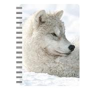 Faithful Friends ARTIC WOLF IN SNOW 3D Notebook STUNNING LENTICULAR 3D EFFECT