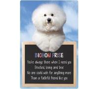 Faithful Friends BICHON FRISE 3D SIGN