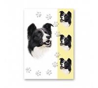 Faithful Friends BORDER COLLIE CARD