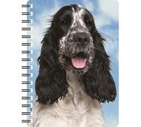 Faithful Friends collecables Blue Roan Cocker Spaniel 3D notebook