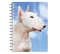 Faithful Friends English Bull Terrier (white) 3D Notebook