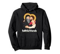 Faithful Friends (St. Pope Kyrillos VI & St. Mina) Pullover Hoodie