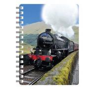 Faithful Friends SteamTrain Jacobite 3D Notebook STUNNING LENTICULAR 3D EFFECT