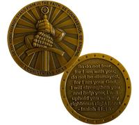 Faithful Guardian Christian Challenge Coin Bible Verses Military