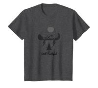 Faithful Through Storms: All My Life Inspirational Quote T-Shirt, Kids, Dark Heather Grey, 8 Years