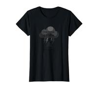 Faithful Through Storms: All My Life Inspirational Quote T-Shirt, Women, Black, XL