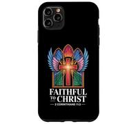 Faithful To Christ Cross 2 Corinthians 11:3 Devotion Case for iPhone 11 Pro Max