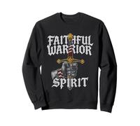 Faithful Warrior Spirit American Christian Beliver Patriotic Sweatshirt